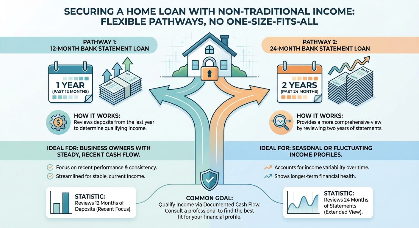 Exploring 12-Month, 24-Month, Asset-Based, and DSCR Options