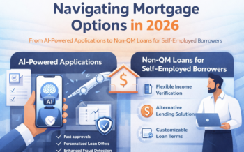 AI-powered mortgage application and Non-QM loan options for self-employed borrowers in 2026