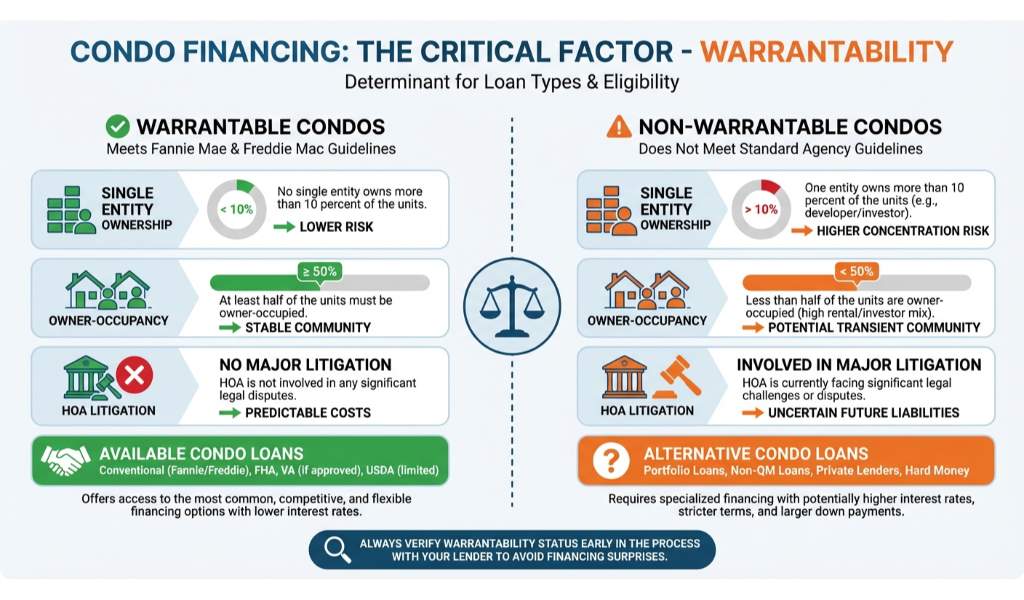 Warrantable vs. Non-Warrantable Condos: What You Need to Know