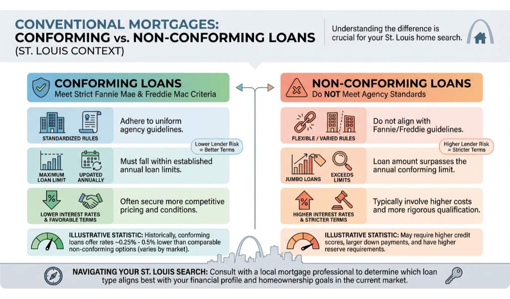 Conforming vs. Non-Conforming Conventional Loans